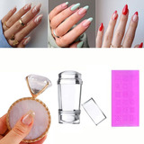 Carimbo Para Unhas Suporte