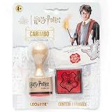 Carimbo Selo Carta Hogwarts Harry Potter - Blister Com 1 Carimbo + 1 Almofada - Leoarte