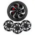 Carlota Esportiva Aro 14 Spider Prata Preto Elite Universal