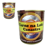 Carne Na Lata Canastra 900gr   Carne Suina Na Banha   Carne De Minas Direto Da Serra Da Canastra