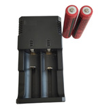 Carregador 2 Bateria 18650