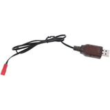 Carregador 4 8v Para Bateria Carrinho Plug Jst 250mah Usb