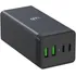 Carregador 4 Portas Usb-c E Usb-a Turbo Wb 100w Cor Preto