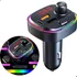 Carregador Adaptador Automotivo Bluetooth Usb Rgb Fm Mp3 Nf