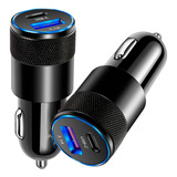 Carregador Adaptador Celular Universal Automotivo Usb Preto