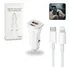 Carregador Automotivo + Cabo Para iPhone 11 12 14 Tipo C 20w