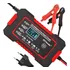 Carregador Bateria 12v 6a Moto Carro Displaylcd Carga Rápida