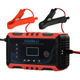 Carregador Bateria Bivolt Portatil 12v Moto Carro 15ah 100ah