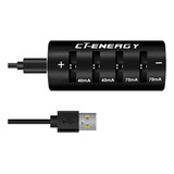 Carregador Bateria Litio Usb
