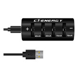 Carregador Bateria Litio Usb