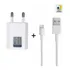 Carregador   Cabo Usb Para iPhone 5 6 7 8 X Xr Xs 11 12 10w Cor Branco