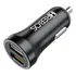 Carregador Celular Veicular Carro Turbo Power 2 Saídas Usb Cor Preto