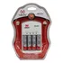 Carregador Com 4 Pilhas Aa Recarregável 2600 Mah Mo-cp51 Auto Stop