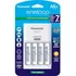 Carregador Com Pilhas Aa Eneloop 2000 Mah - N/f