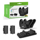 Carregador Controle Xbox One Series S x 2 Baterias 800mah