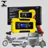Carregador De Bateria Automotivo Veicular 10a Profissional 12v - 24v Inteligente Rápido Smart Bivolt 110v 220v Carro Moto Caminhão Jetski Utv Agrícola Trator Automóvel Com Inmetro