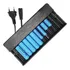 Carregador De Bateria Com 12 Slot Carga Simultânea Ajustável