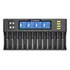 Carregador De Bateria Liitokala Lii-s12 Carga E Descarga 9v 110v/220v