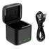Carregador De Baterias Triplo Para Gopro Hero13 Black