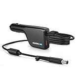 Carregador De Carro Para Laptop Hp Compaq Presario Cq20 Cq21 Cq23 Cq31 Cq32 Cq35 Cq36 Cq41 Cq42 Cq43 Cq50 Cq50t Cq50z Cq56 Cq57 Cq58 Cq60 Cq62 Cq70 Cq71 Fonte De Alimentação 18,8 Cm. 5v 3,5 A 65w Com