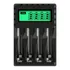 Carregador De Pilhas Inteligente 4 Slots Display Carga Rapid