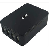 Carregador De Tomada 4 Portas Usb Oex Cg400 Cabo 1.2 M