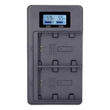 Carregador Duplo Bateria Np