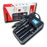Carregador Duplo Lcd Bateria