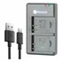 Carregador Duplo Np-bn1 Para Sony Dsc-tx55 Tx66 Tx7 Tx9c