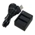 Carregador Duplo Para Gopro Hero 3 3  Go Pro Vibe Shoot
