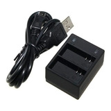Carregador Duplo Para Gopro Hero 3 3  Go Pro Vibe Shoot