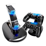 Carregador Duplo Ps4 Playstation 4 Base Dock 2 Controle Sony