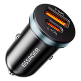 Carregador Essager Veicular Usb