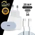 Carregador Fonte Para iPhone 16 Cabo 60w Ultra Tecido Nylon Cor Branco