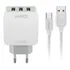 Carregador Kd-606c 3 Usb 3.1a Para Samsung S23 S23 Ultra Galaxy A30s iPhone 15