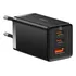 Carregador Macbook Baseus Turbo Gan5 Pro 65w + Cabo 1m Cor Preto