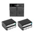 Carregador Np F970 +2bateria Np F970 Iluminador Led 6600mah