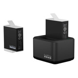 Carregador Original Gopro Hero9 10 11 12   2 Baterias Enduro