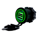 Carregador P/ Celular Tomada Veicular Usb 3.1 A Gps E Outros