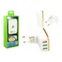 Carregador Paredeturbo 5.1a V8 Mini Usb + 3 Saidas Extras Usb Selo Anatel- P/  Samsung Nokia LG Motorola Zen 