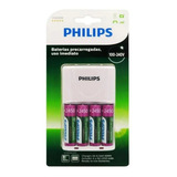 Carregador Philips 4 Pilha