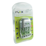 Carregador Pilhas Flex Aaa