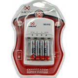 Carregador Pilhas Mox Aa