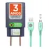 Carregador Plus Para Motorola Turbo Moto E7 Plus E7 Play E6