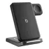 Carregador Por Indução Para iPhone Samsung Huawei Xiaomi 3x1 Cor Preto