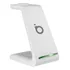 Carregador Por Indução Sem Fio Wireless Carga Rápida 15w Para iPhone 3x1 Cor Branco