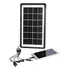 Carregador Portátil Placa Energia Painel Solar Usb Celular Cor Preto