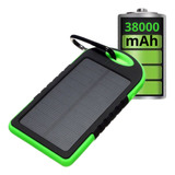 Carregador Portátil Power Bank Solar Usb Solar Charger + Nf
