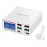 Carregador Rápido De Celulares 8 Portas Pd 87w Usb 5v3a Cor Branco