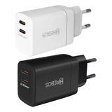 Carregador Rápido Turbo 30w Duplo Usb c Hrebos